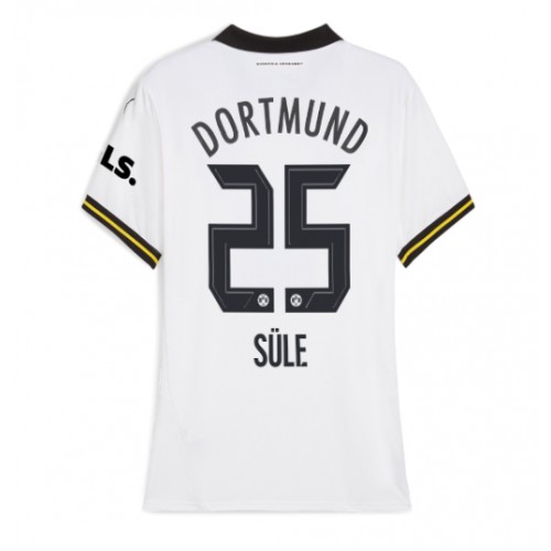 Fotballdrakt Dame Borussia Dortmund Niklas Sule #25 Tredjedrakt 2024-25 Kortermet